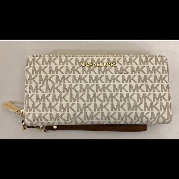 💕🛍 NEW💕 NWT MICHAEL KORS WALLET - Picture 1 of 8